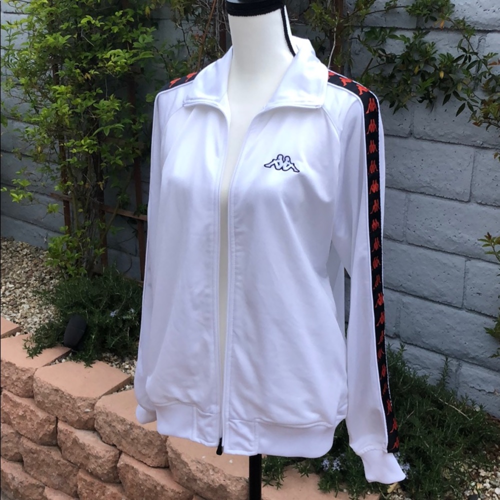 Kappa white jacket